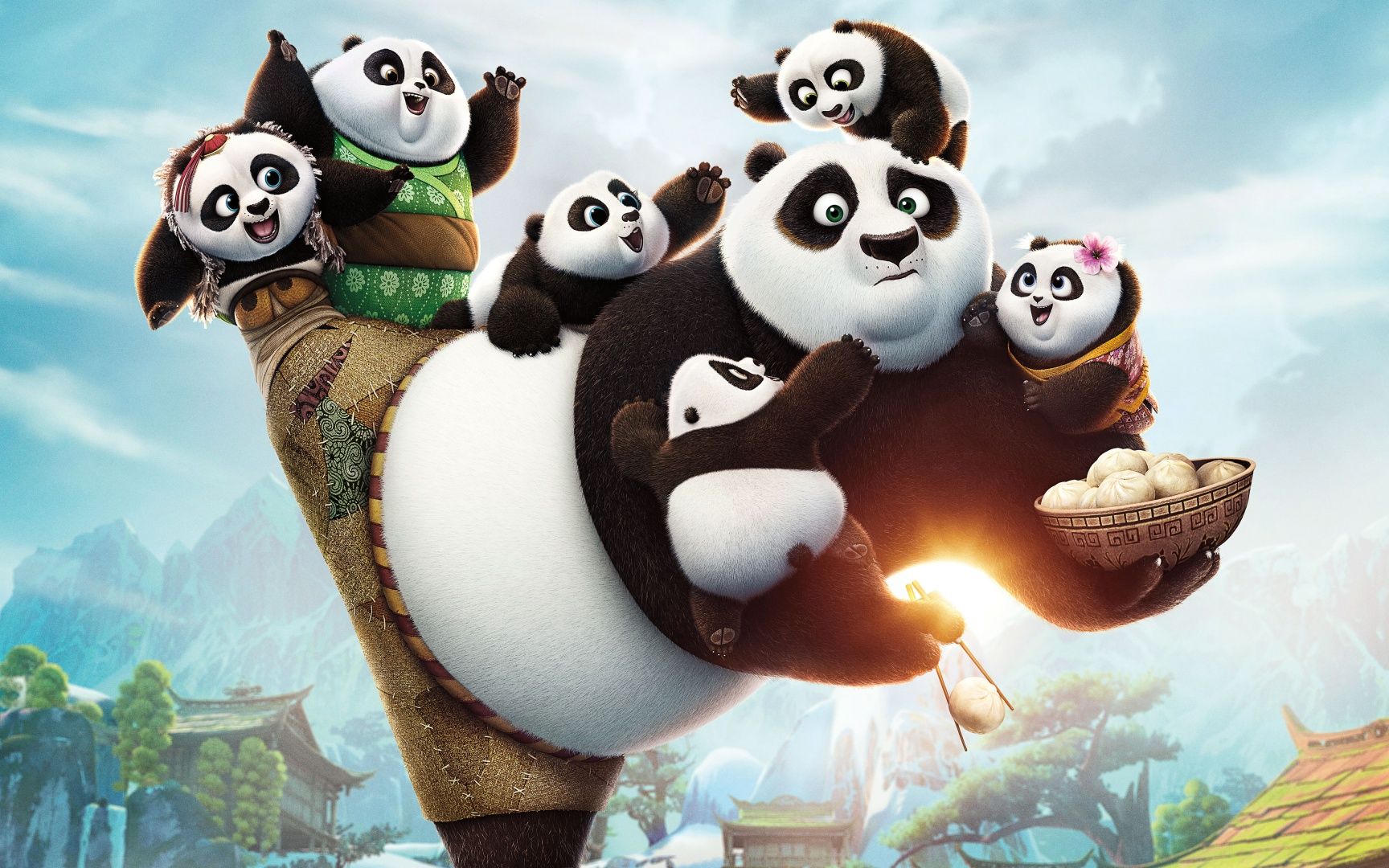 功夫熊猫的搞笑瞬间