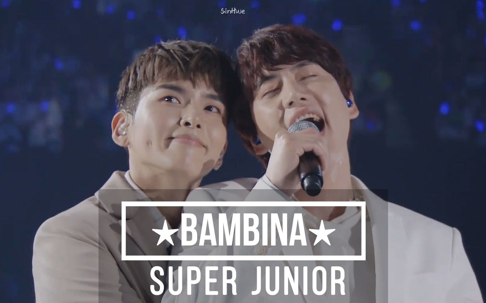 【SUPER JUNIOR】5分钟快速学唱《★BAMBINA★》音译空耳 带中翻哔哩哔哩bilibili