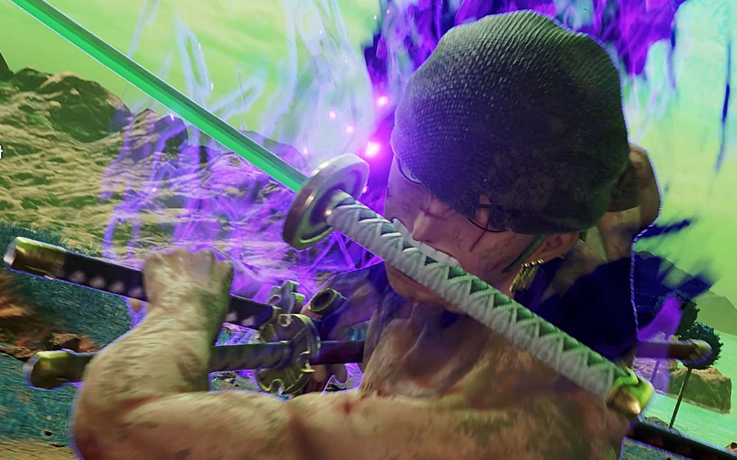 三刀流·奥义·一大三千·大千世界!