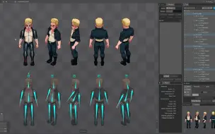 Download Video: 8 direction isometric character rigging in Spine 2D