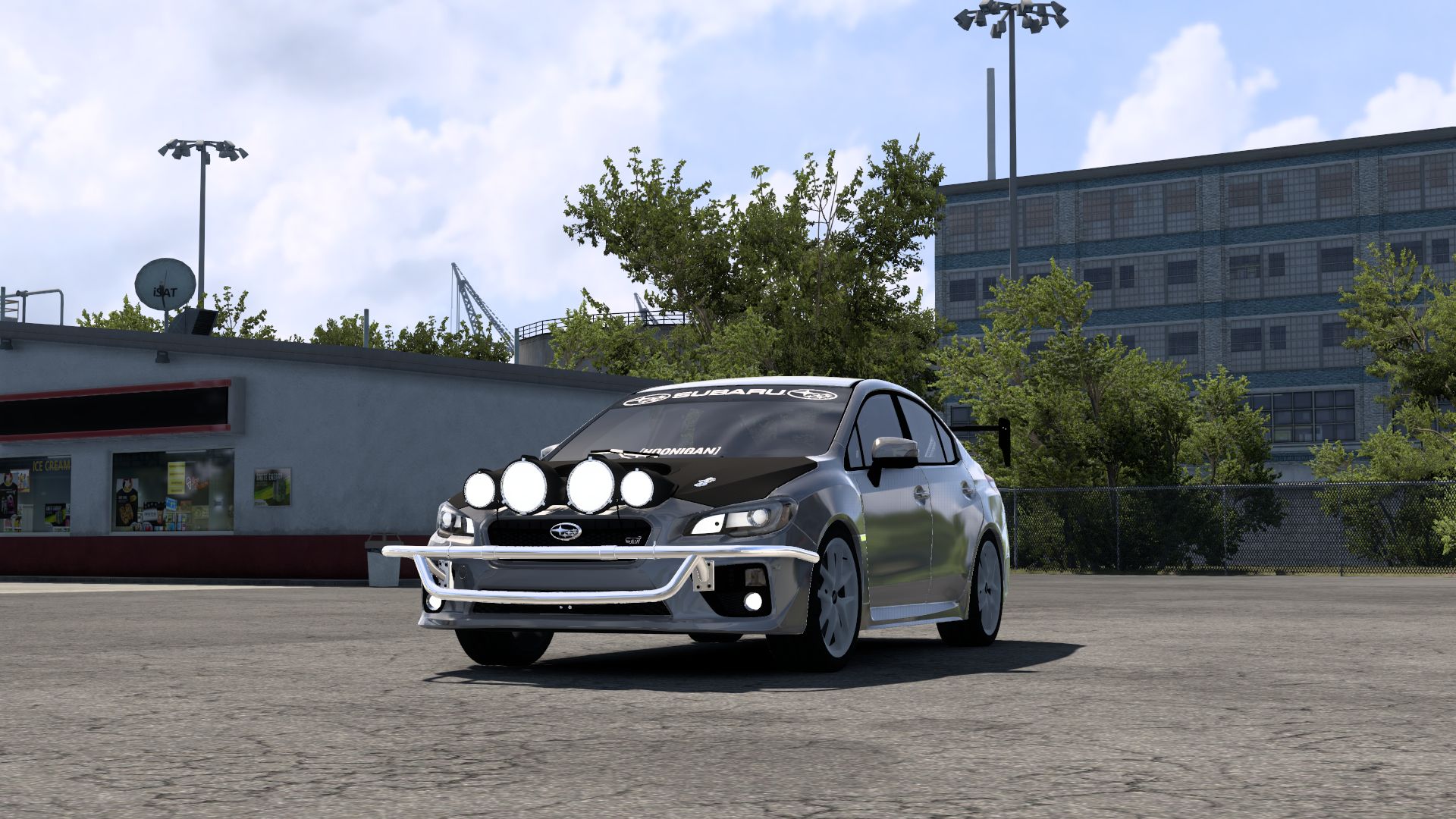 欧美卡通用mod:斯巴鲁翼豹wrx sti 2017 v3.5 1.50