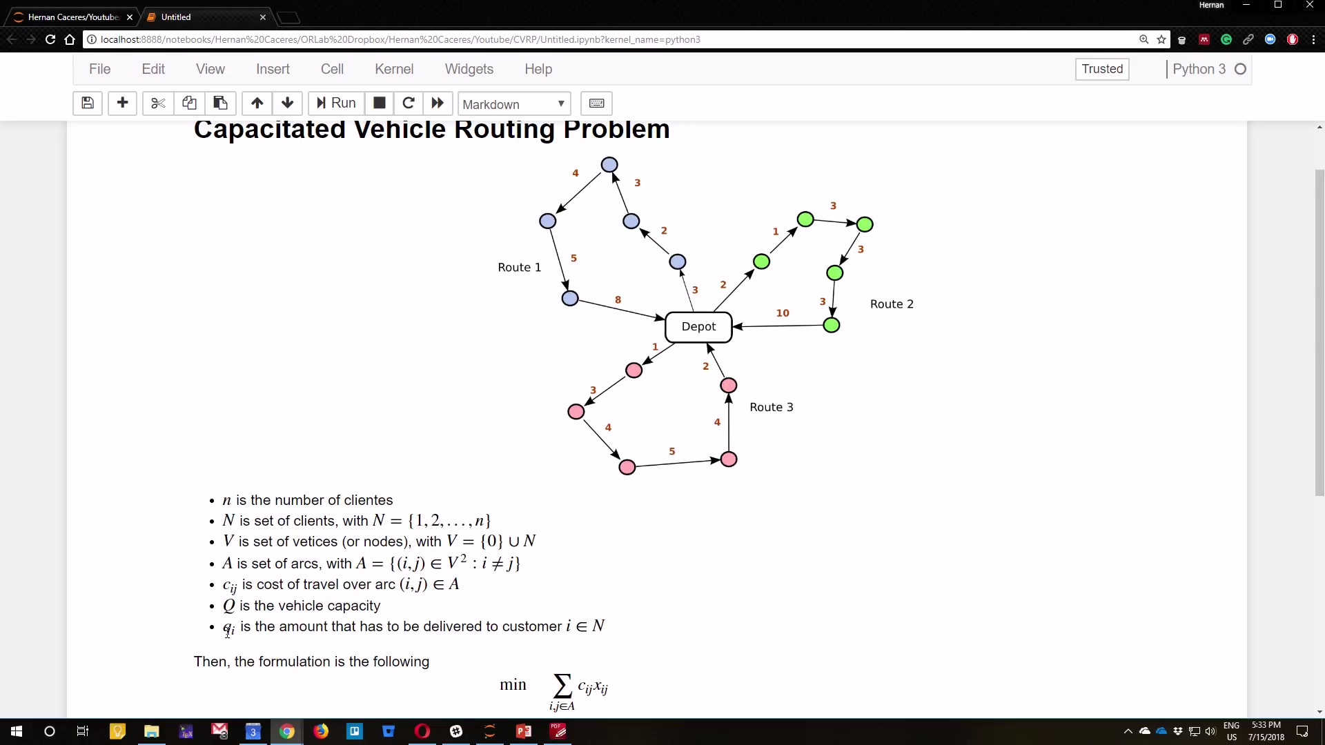 CPLEX & Python. Capacitated vehicle routing problem哔哩哔哩bilibili