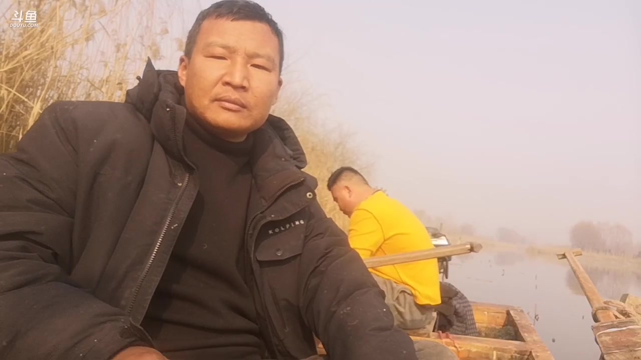 微山湖捕鱼武工队2020010412时4分鸬鹚捕鱼