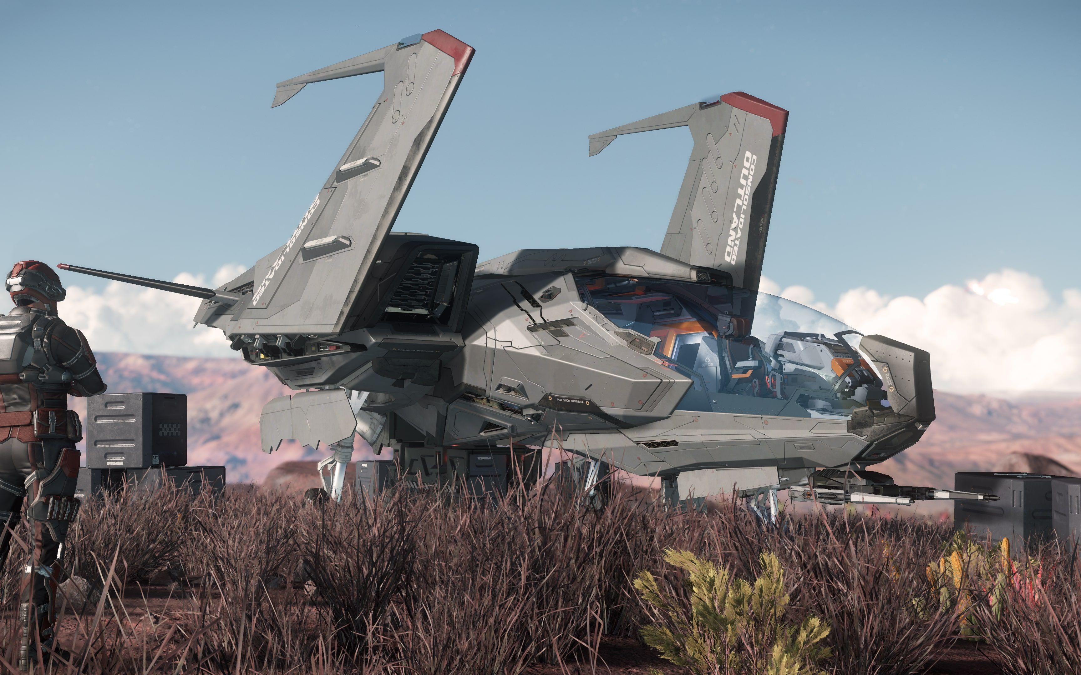 【大学士】星际公民飞船介绍 联合外域—野马(alpha&beta)_网络游戏