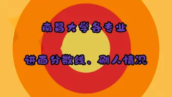 Download Video: 南昌大学考研 | 近三年各学院进面分数、录取人数