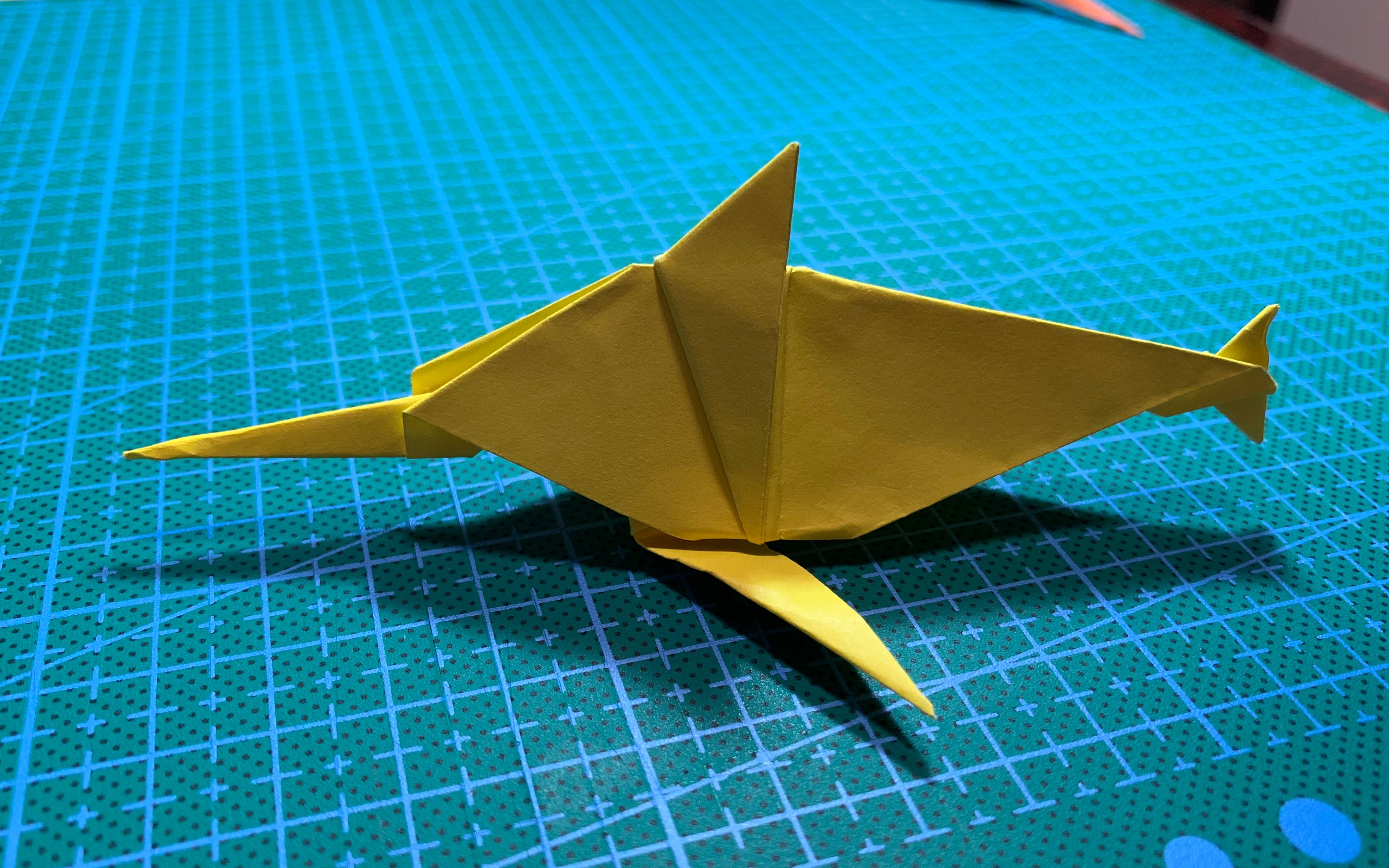 【折纸教程】箭鱼_哔哩哔哩_bilibili