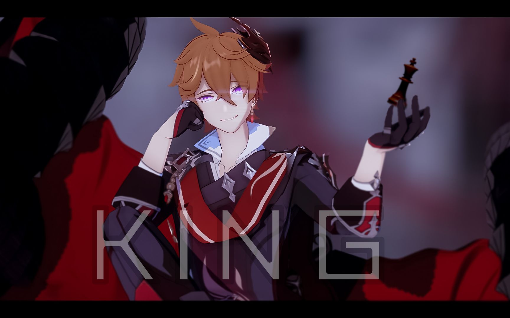 【原神mmd】-king-_哔哩哔哩 (゜-゜)つロ 干杯~-bilibili