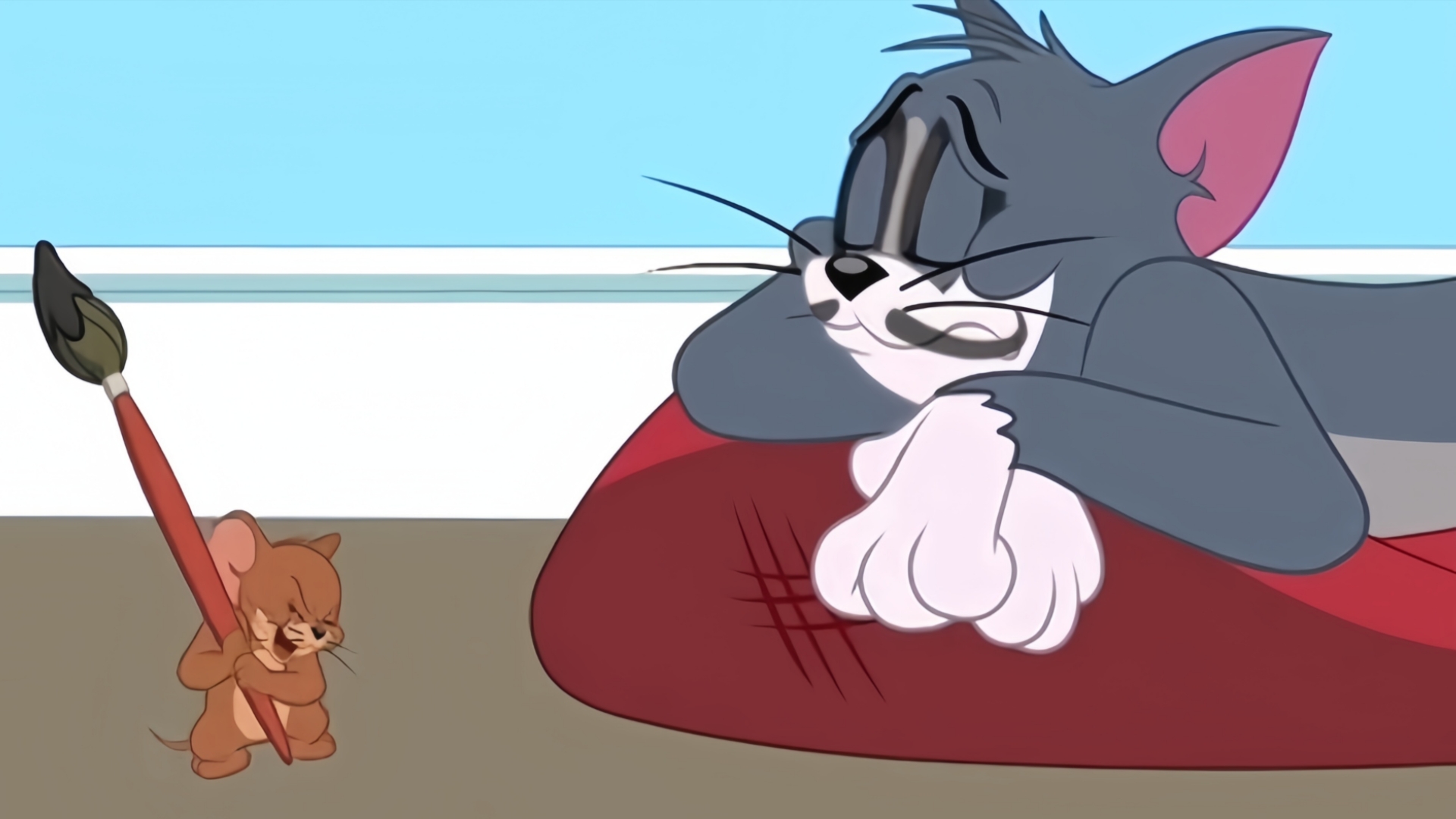 《新猫和老鼠第四季》杰瑞又开始恶搞汤姆了.