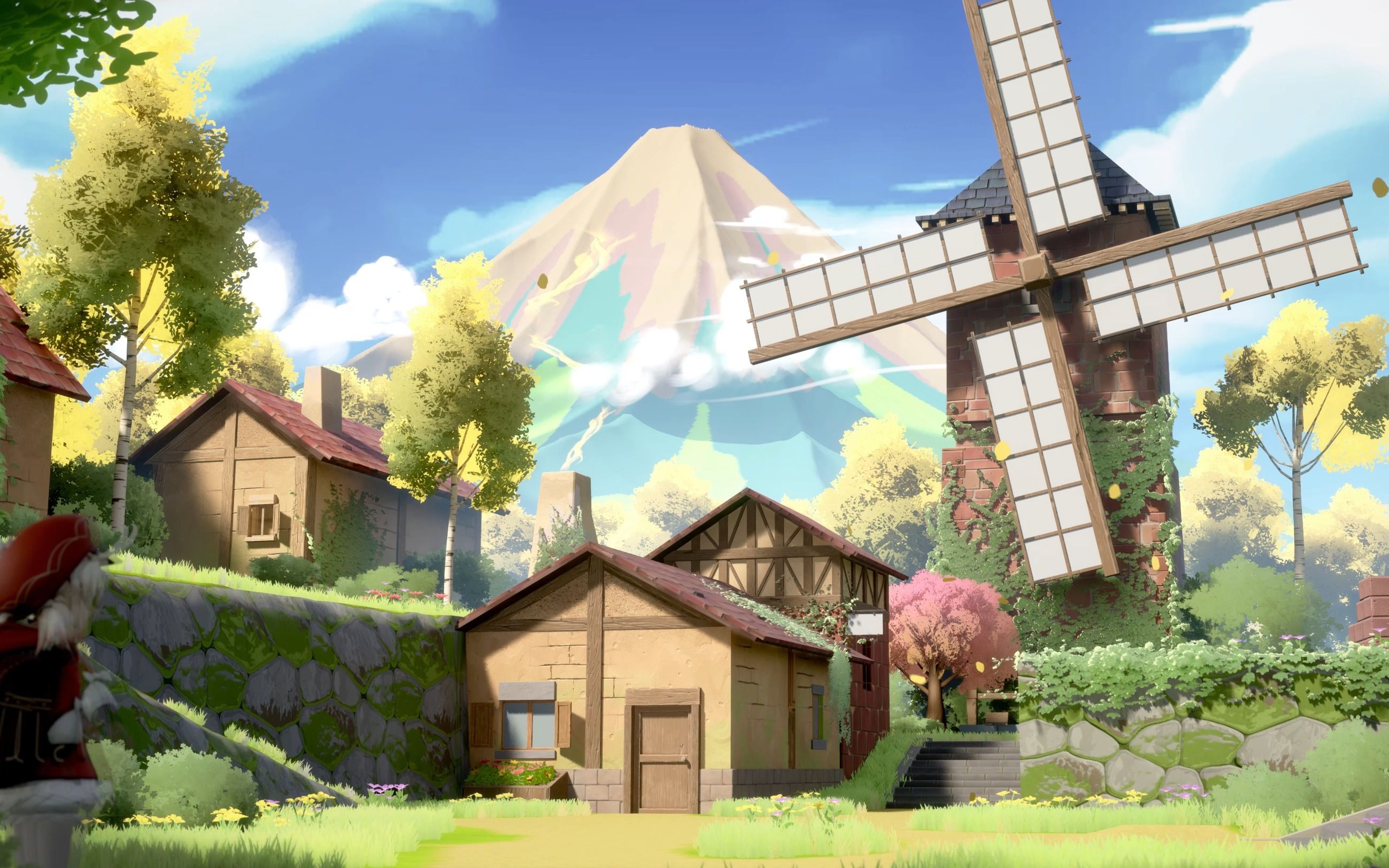 stylized village 风格化村庄【ue5】