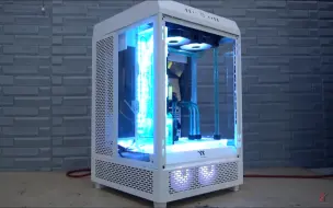 Download Video: 曜越Thermaltake Tower 500丨 高层化工厂海景房丨手工切割丨分体水冷