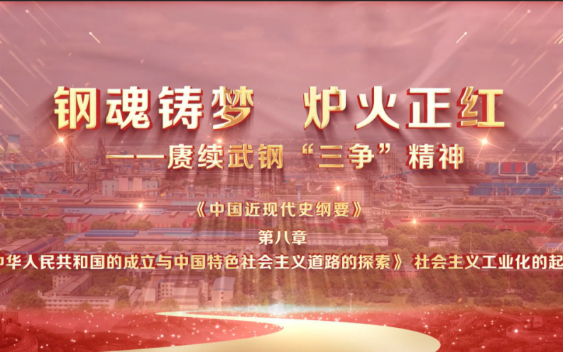 第八届全国高校大学生讲思政课公开课参赛作品:钢魂铸梦 炉火正红 ——赓续武钢“三争”精神哔哩哔哩bilibili