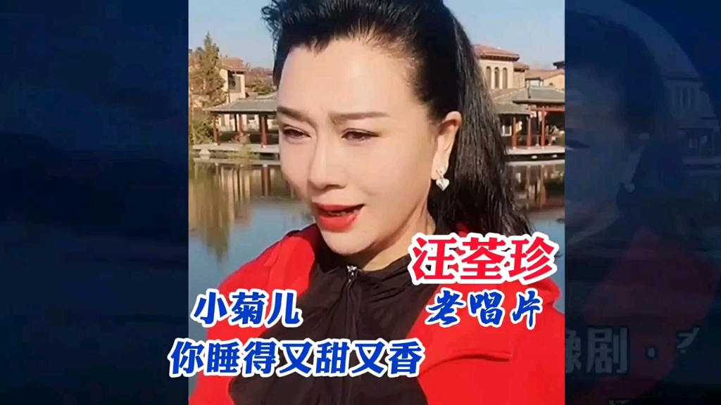 老唱片:汪荃珍《李雙雙》小菊兒,睡得香