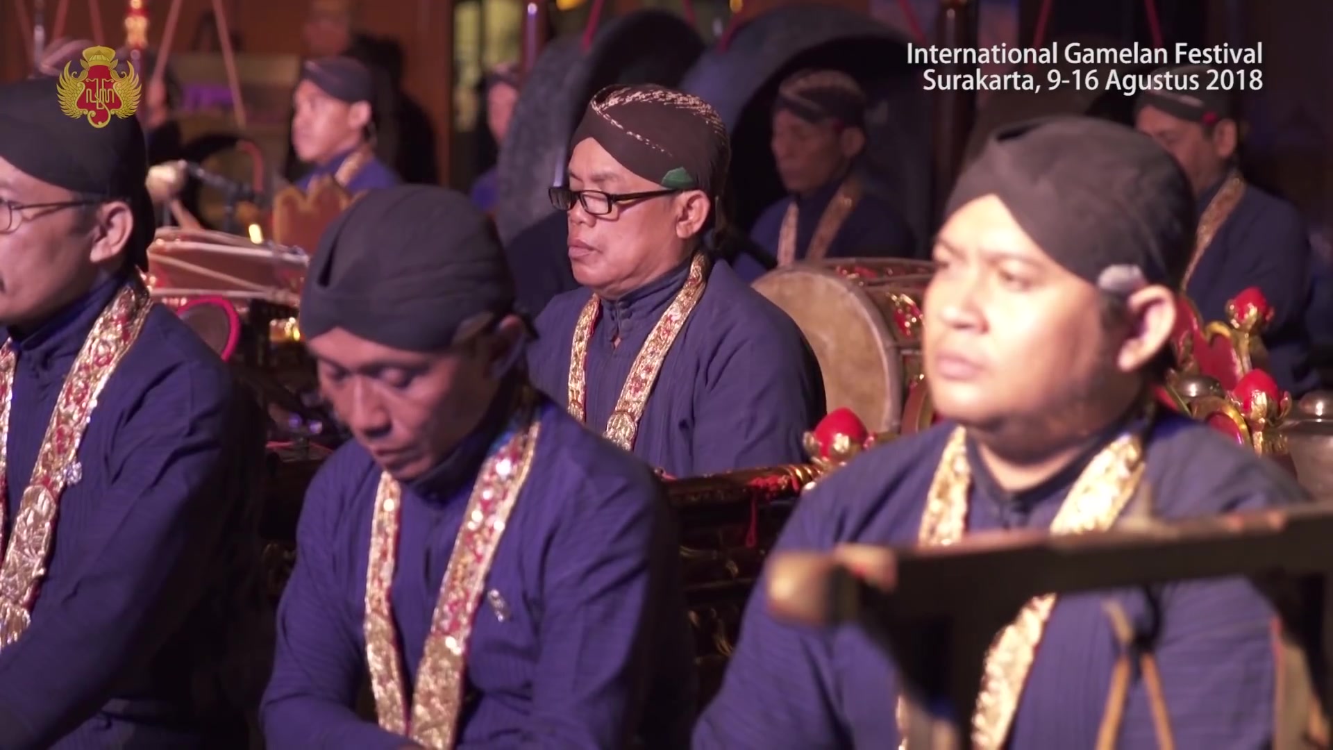 爪哇甘美兰KHP Kridhamardawa dalam International Gamelan Festival Solo 2018哔哩哔哩bilibili