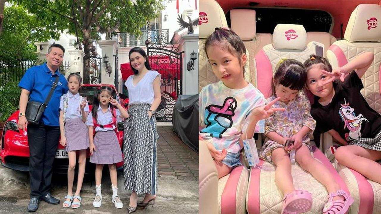 商人夫妻育有3个女儿,一家5口生活幸福,频遭网友质疑:为