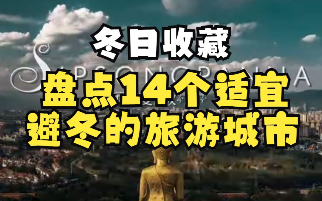 【春节找个暖和的地方避冬】盘点14座最适合过冬的旅游城市哔哩哔哩bilibili