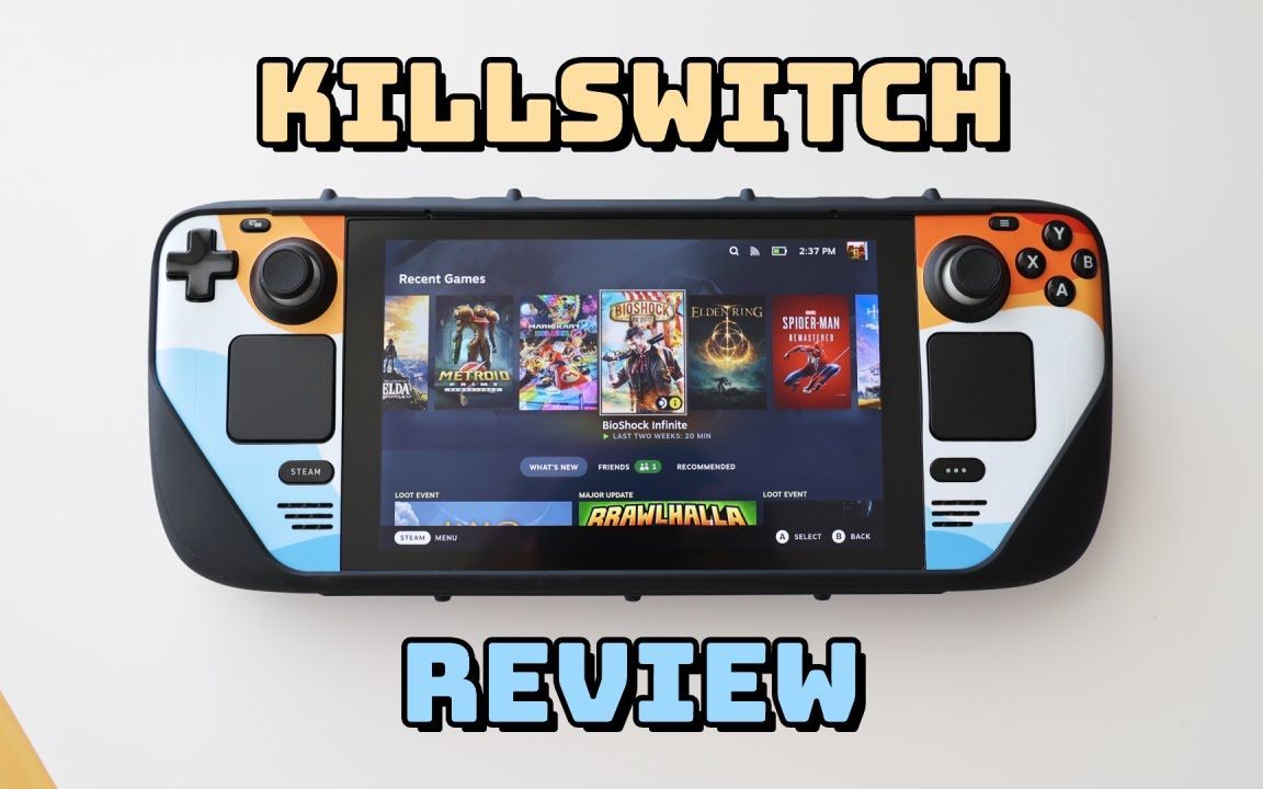 Dbrand新款KillSwitch Steam Deck有多好?|Retro Game Corp|机翻中字哔哩哔哩bilibili