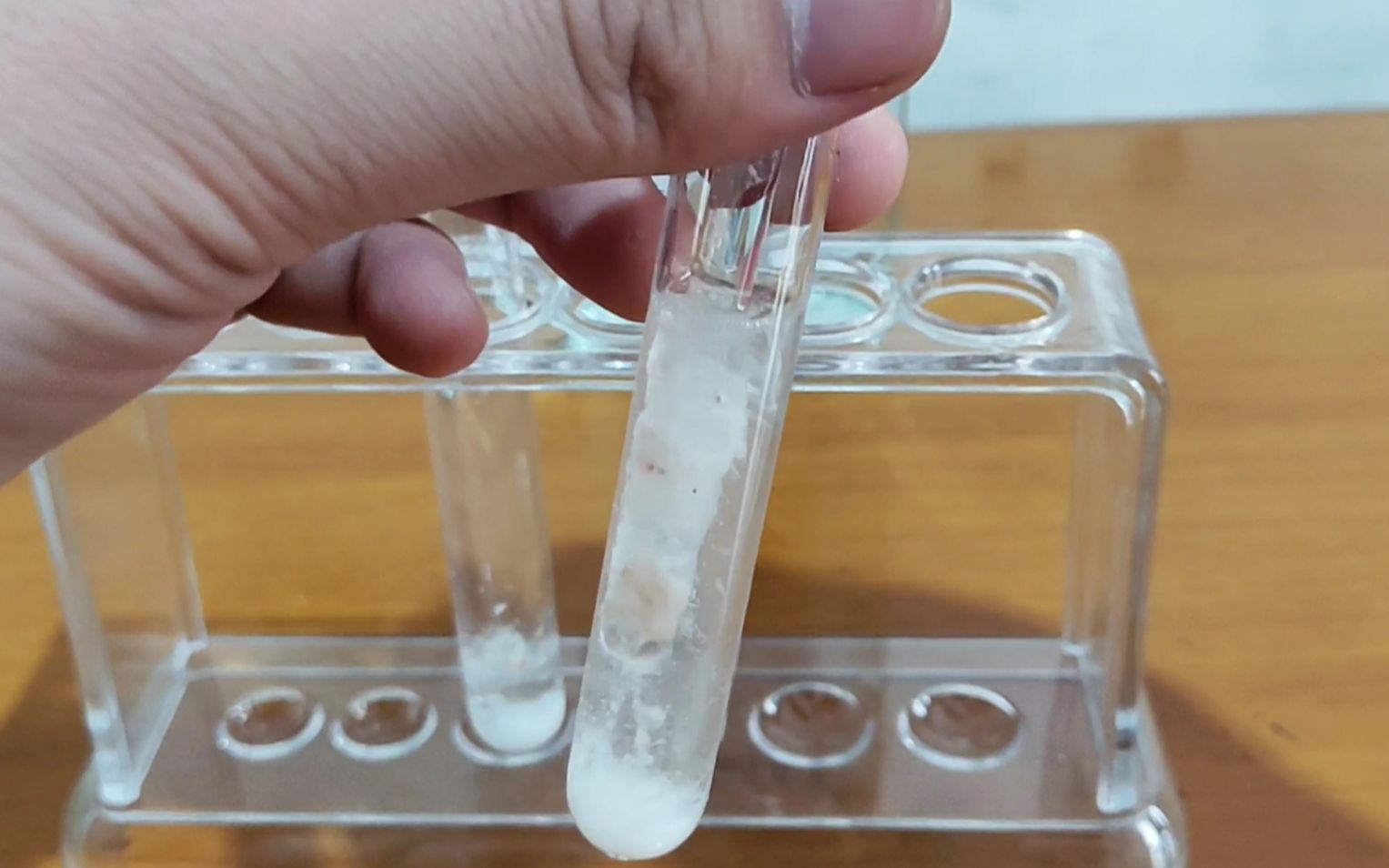 你见过自己的dna么我今天在家提取且看到了自己的dna基因