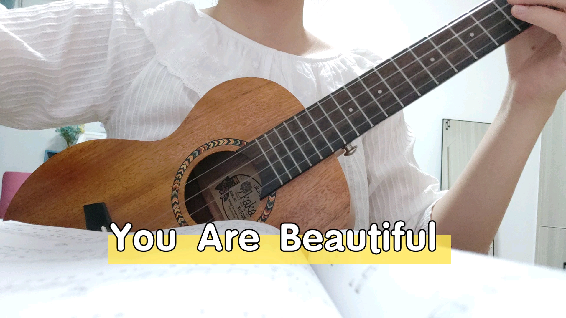 [图]【尤克里里弹唱】You Are Beautiful-James Blunt