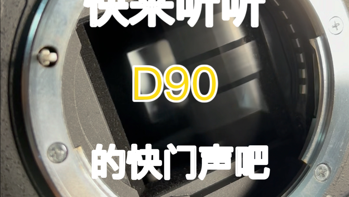 尼康D90的不同快门模式哔哩哔哩bilibili