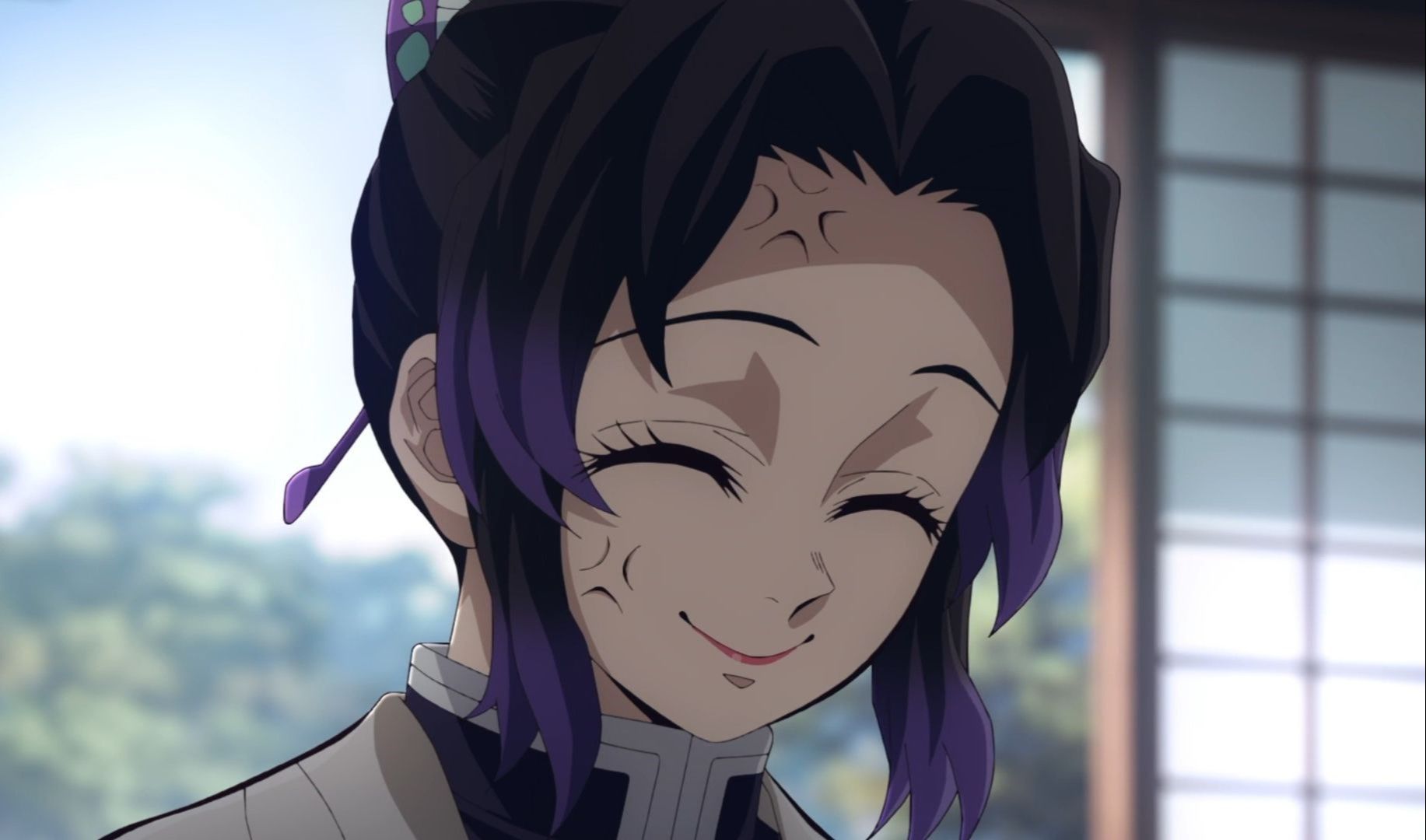 蝴蝶忍表情直接失控!放弃训练,徒弟都懵了