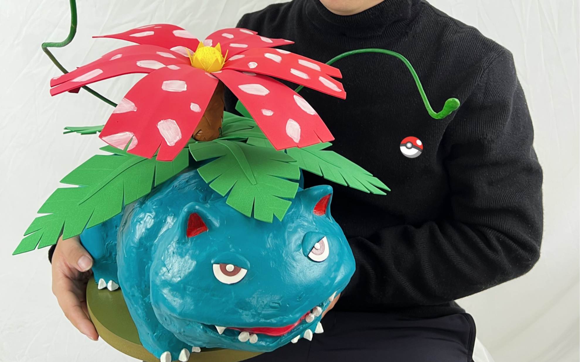 自制宝可梦手办妙蛙花