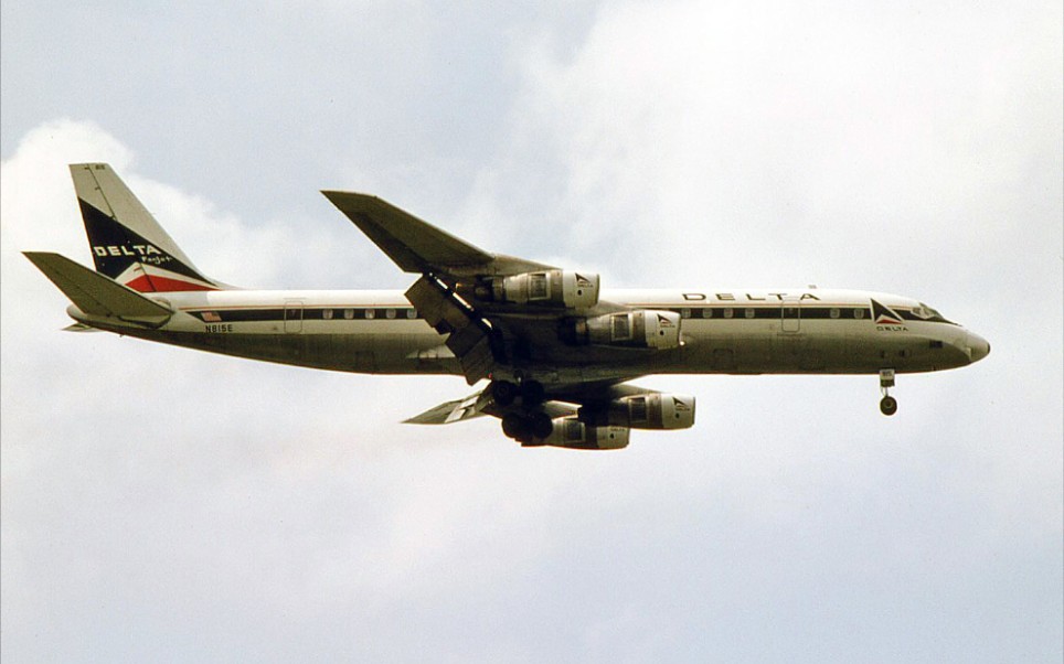 达美航空 dc-8机队历史(1959-1989)