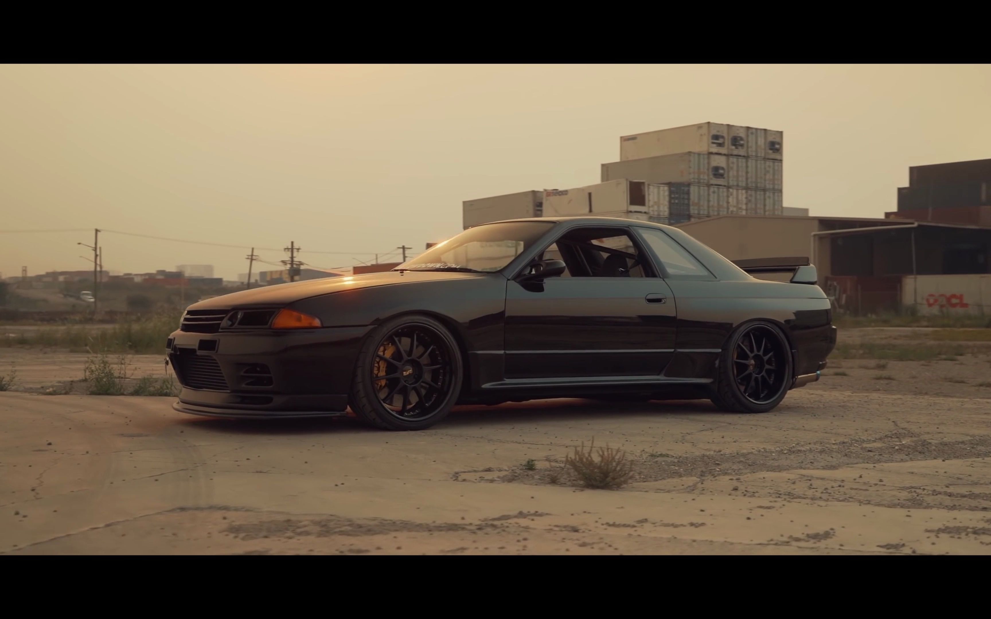 【4k】世界上最好的nissan skyline r32 gtr