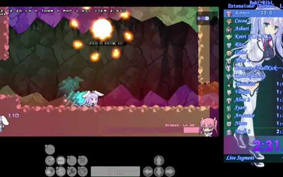 【搬运】《RabiRibi》RabiRibi Speedrun NormalMode4 10TM RTA 15806.24单机游戏热门视频