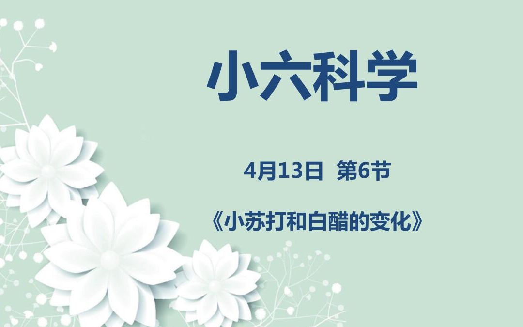 [图]小六科学04-13第六节 《小苏打和白醋的变化》