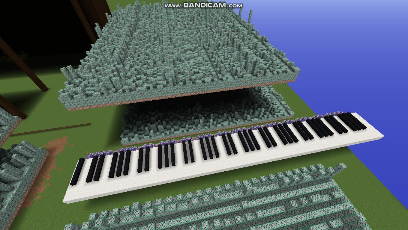 【minecraft 红石音乐】肖邦冬风练习曲(midi生成)