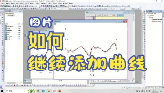 Origin——如何将多条曲线添加到已画好的图片中