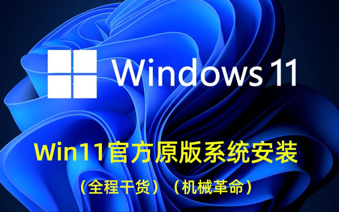 [图]【干货】WIN11系统安装重装教程、全程干货13分钟搞定，小白也能自己重装系统！超详细解说~