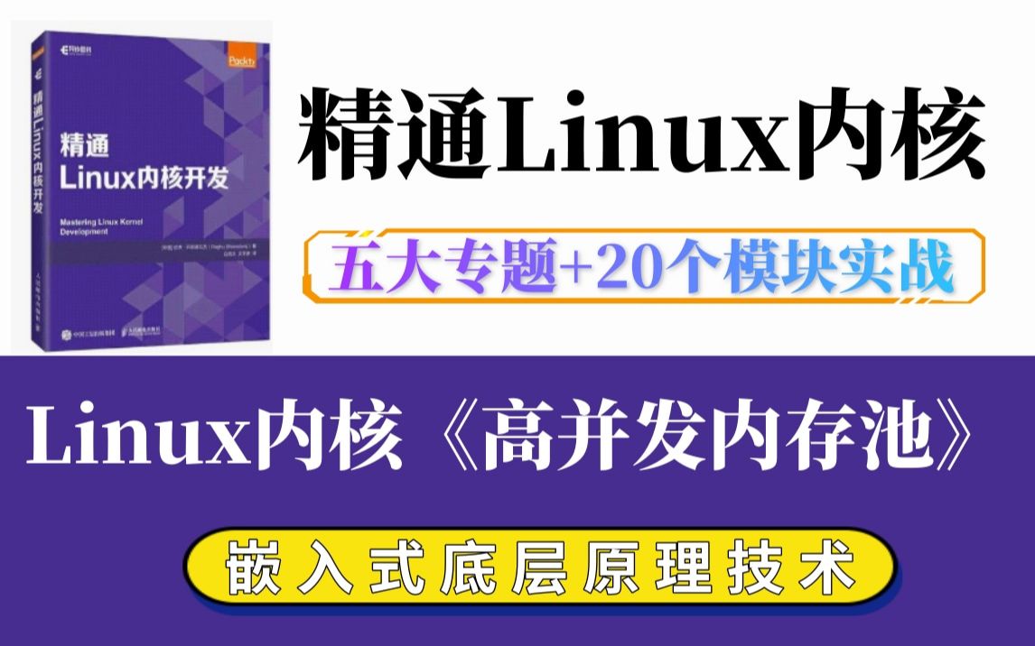 [图]【零声教育Linux内核精讲系列】Linux内核《高并发内存池实现》|查找/插入VMA|合并VMA/红黑树|kmalloc()|kfree()