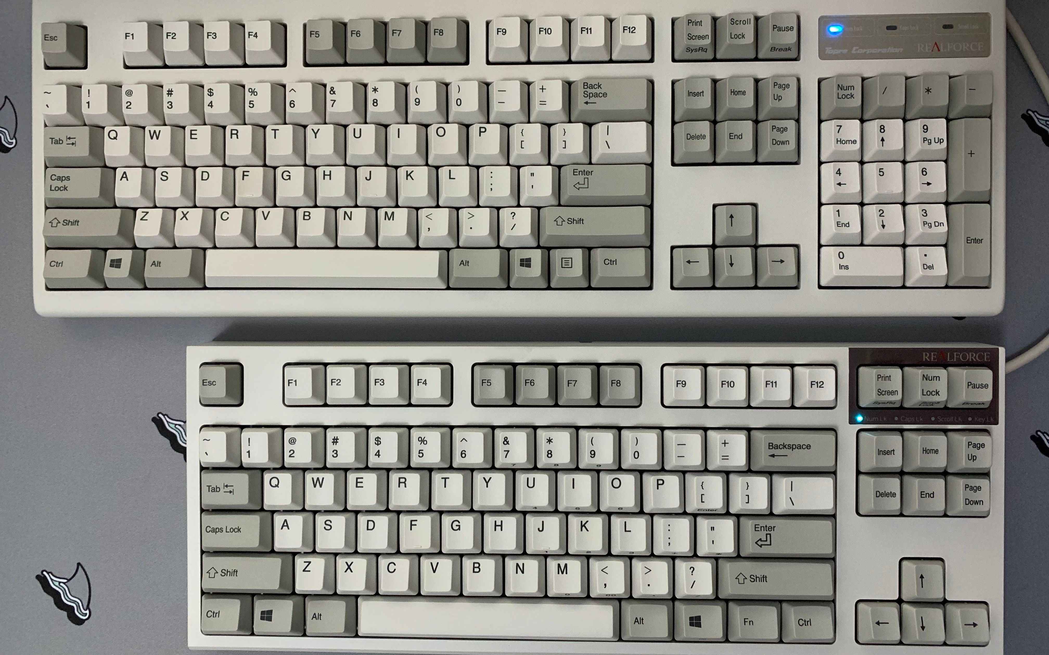 Realforce R2 55g 87键 静音版 打字体验 击键声音分享_哔哩哔哩_bilibili