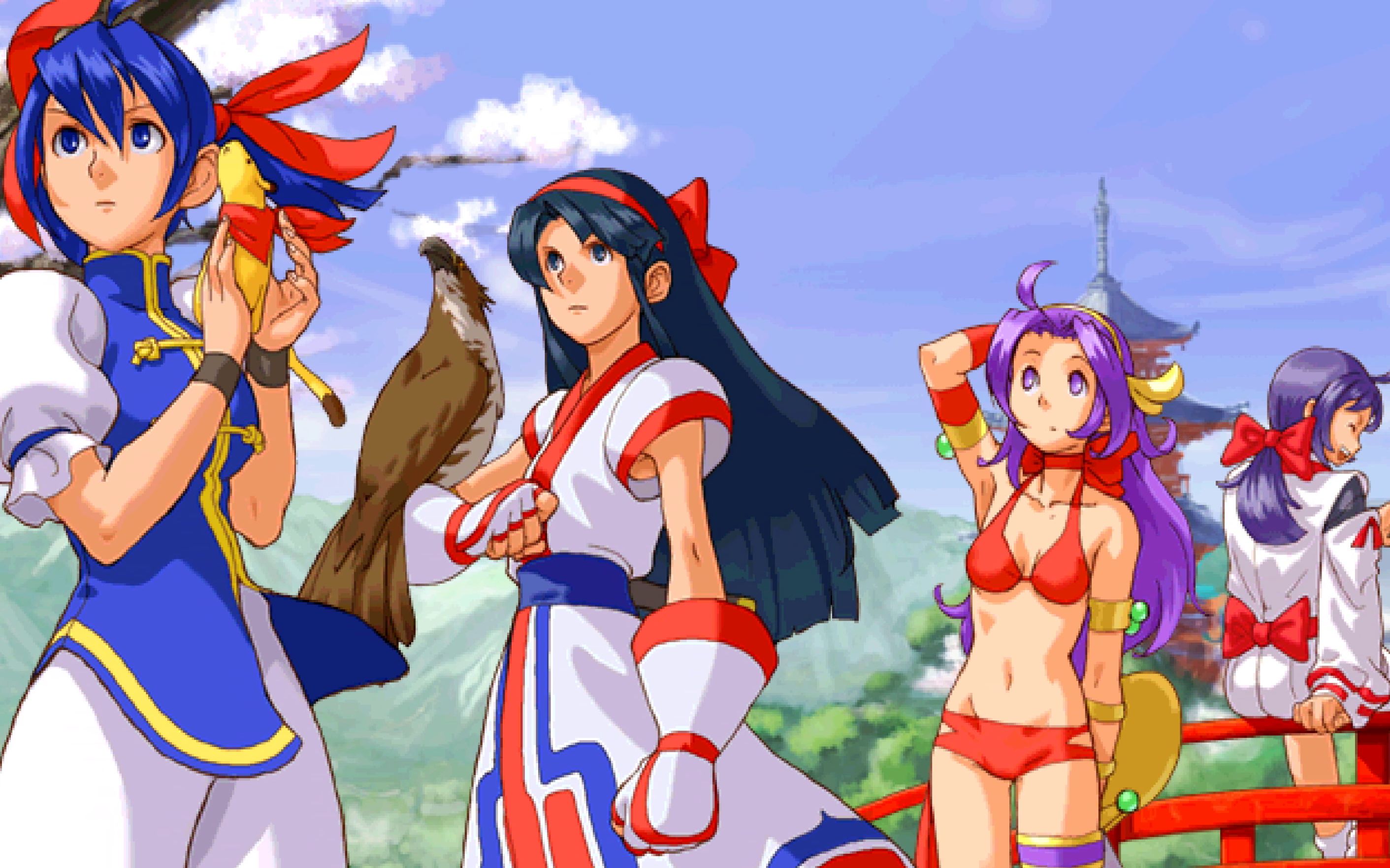 【4k】ps2 neogeo格斗竞技场 日版 开场demo 无水印 neogeo battle