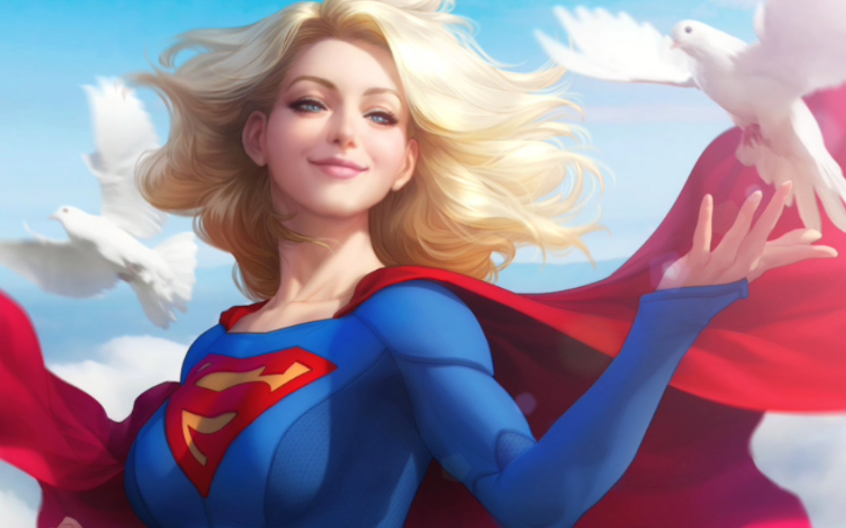 超级英雄女神图