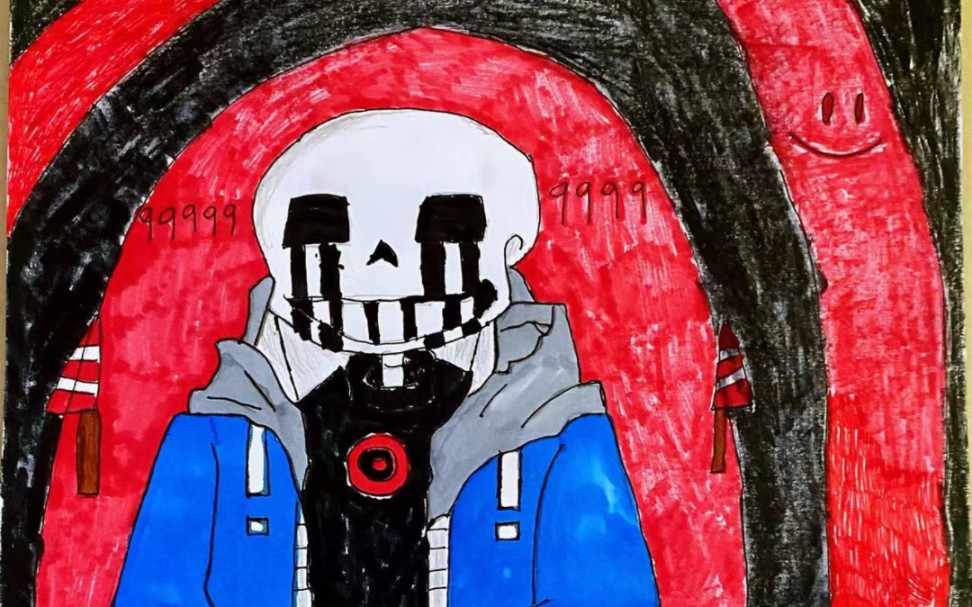 killer sans 绘画