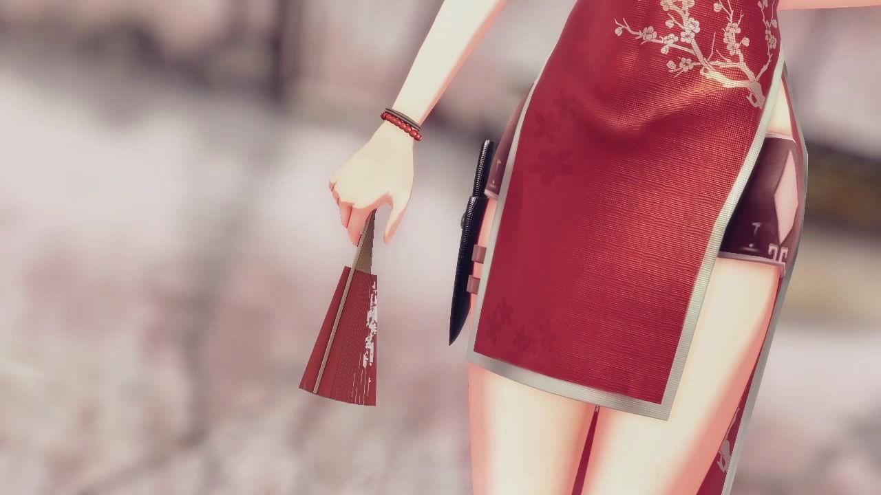 【明日方舟mmd】美女警官陈晖洁78鲜艳的旗袍走进你梦中78千盏