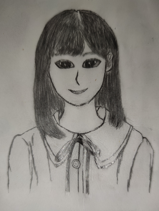 手绘山下美月公式照