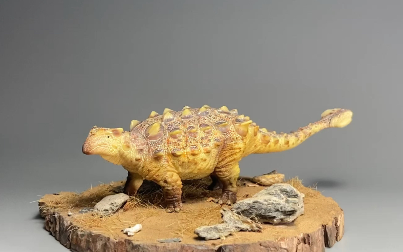 好龙谷天镇甲龙恐龙模型