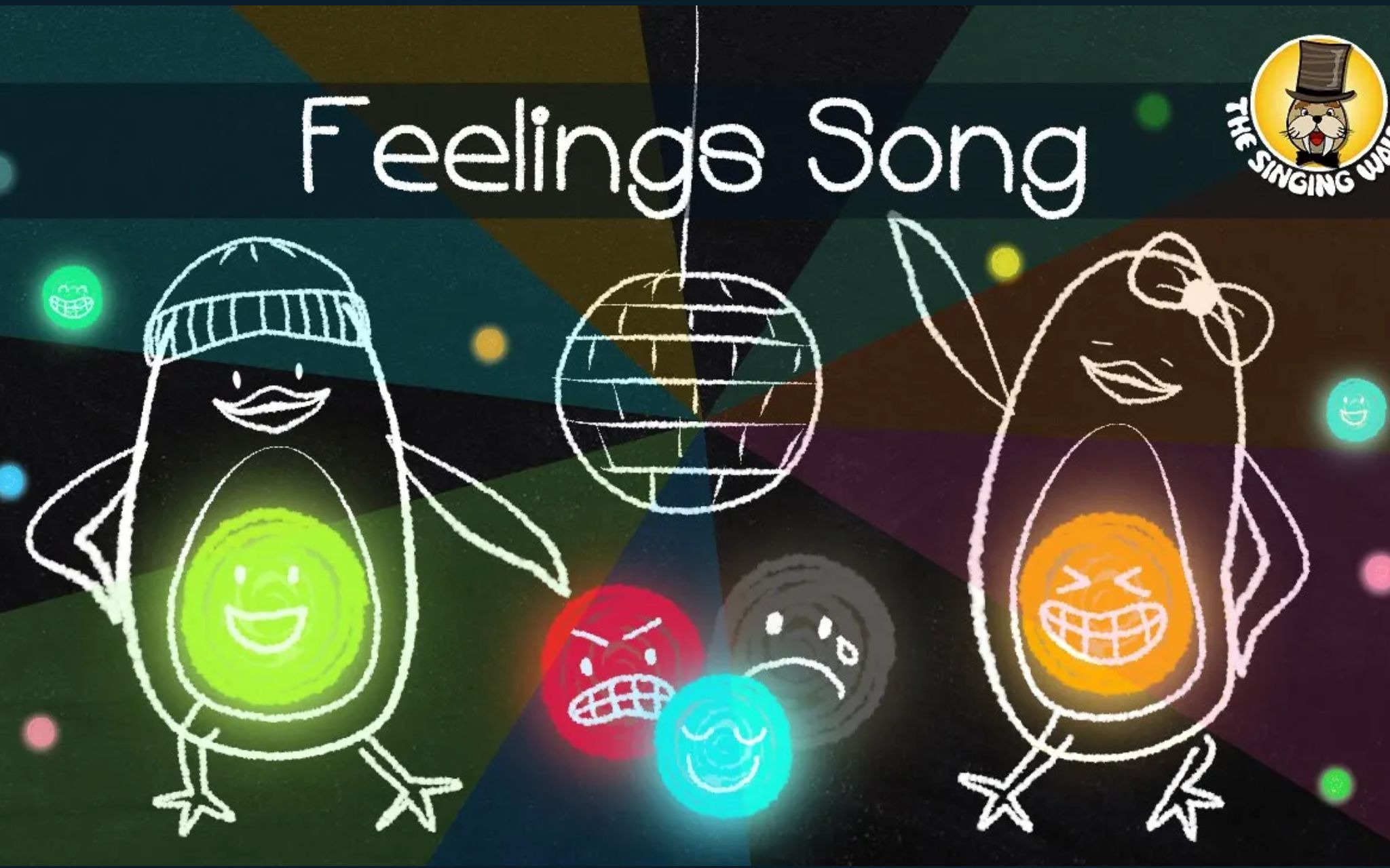 【The Singing Walrus】英语歌谣|关于情绪 心情的表达|feelings song哔哩哔哩bilibili