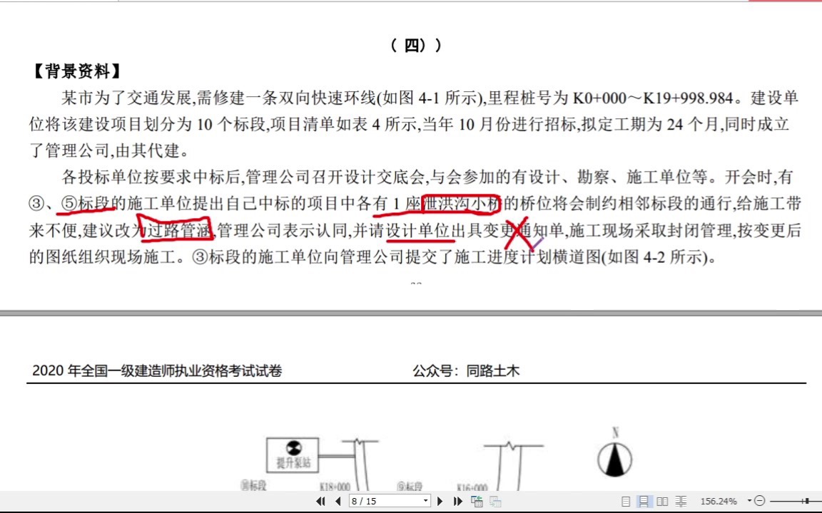 一道市政案例真题——彻底搞懂单项工程、单位工程、分布分项工程哔哩哔哩bilibili