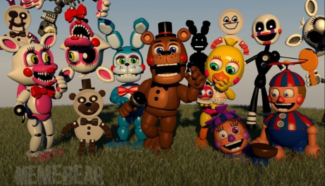 [图]【Fnaf World:当世界碰撞】第一期。开坑，船新冒险。