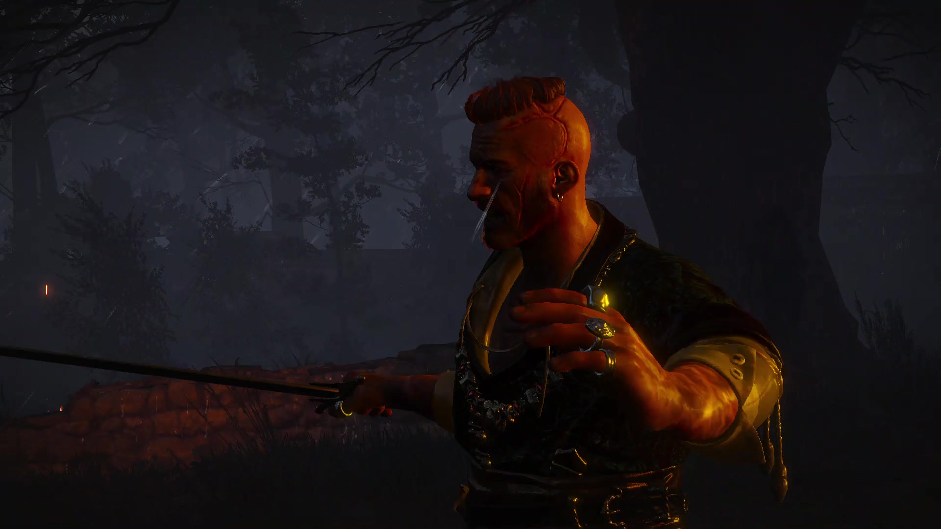 巫师3对决无伤欧吉尔德(鹿首魔煎药真好使消除失衡)顺便一提无伤