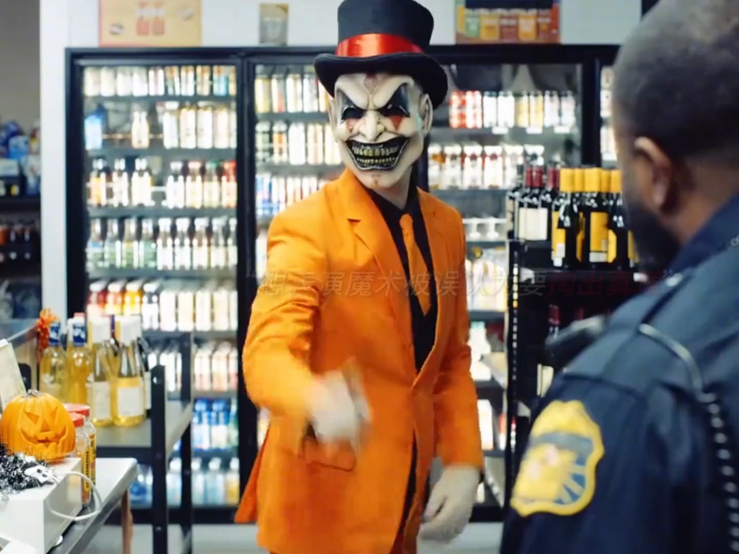 《夺命小丑》电影剪辑# 恐怖感拉满