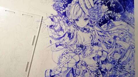 绘画 我跪了 原来绘画修正液还可以这么用 哔哩哔哩 Bilibili