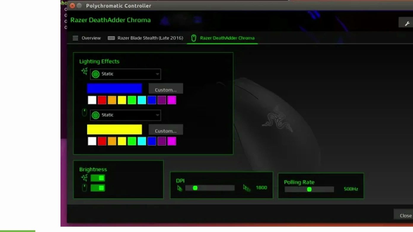 更好地支持Linux上的雷蛇设备 OpenRazer GUI前端Polychromatic 0.9 发布哔哩哔哩bilibili