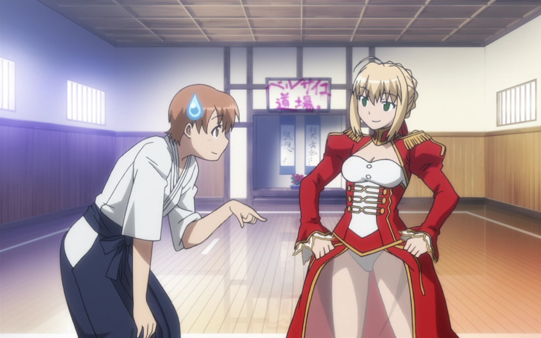 【fate】尼禄:余没有走光,余是故意给人看的,唔姆!