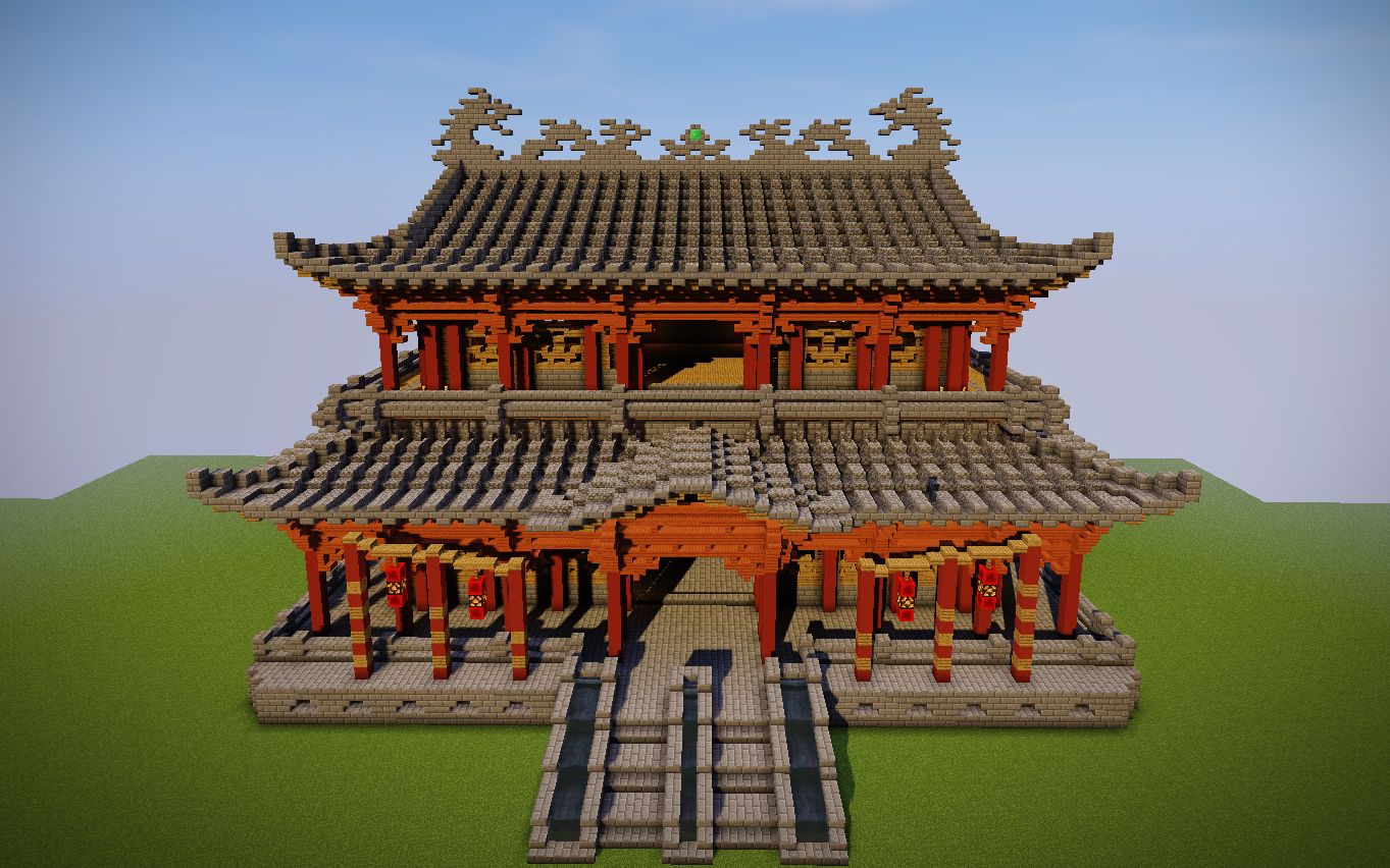 进来吃火锅啦!古风阁楼,诗情画意【Minecraft建筑教程】