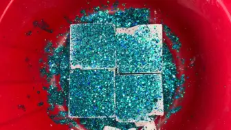 Download Video: Fresh Chalk & Teal Glitter _HD